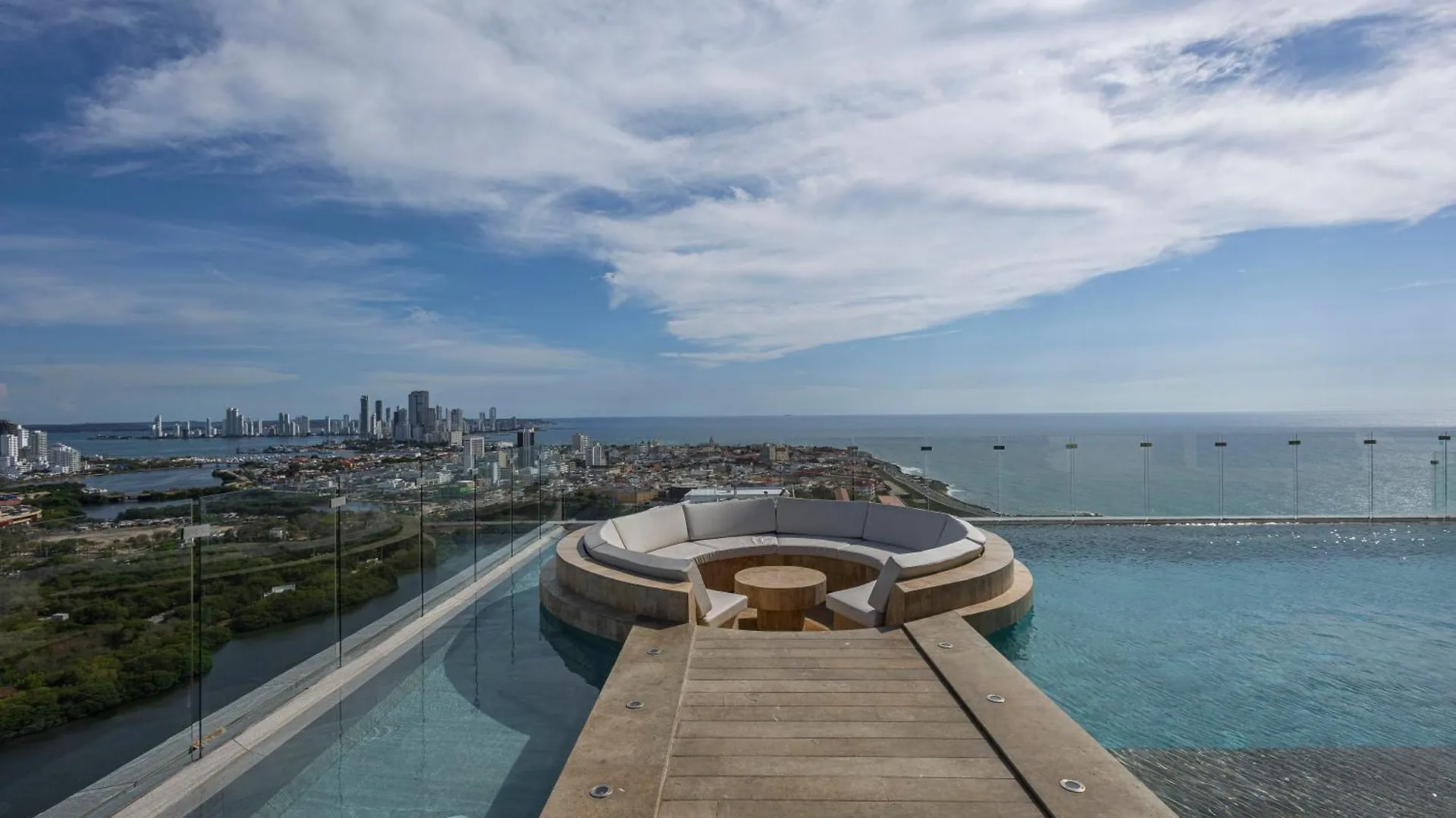Apartmán Cabrero Centro Tropical - Con Vista Al Mar Cartagena 0*,  Kolumbie